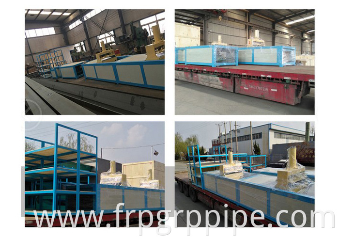 High Productivity FRP Pultrusion Fiberglass Strips Machine